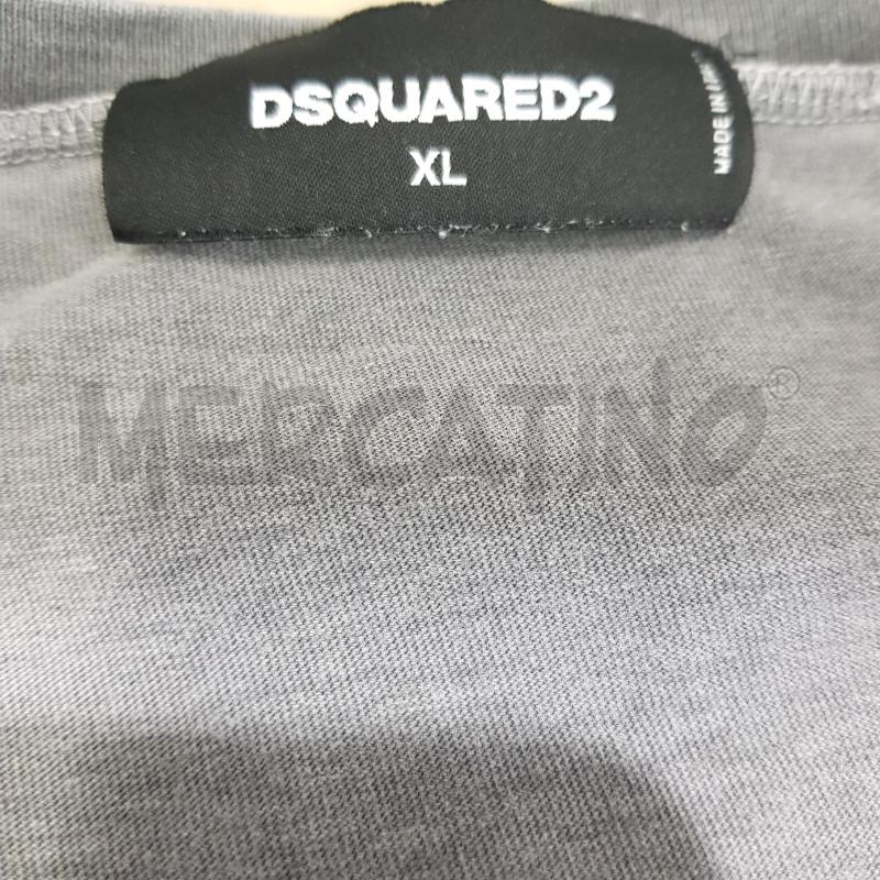 T SHIRT U DSQUARED2 MC NRO TINTA FREDDO ORSO | Mercatino dell'Usato Civitavecchia 4