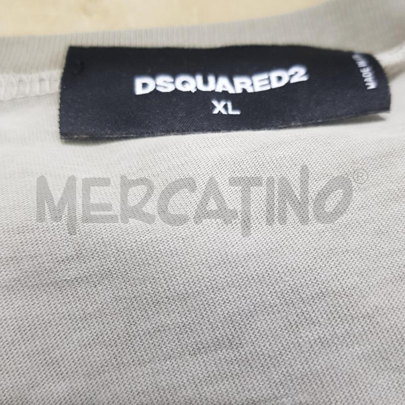T SHIRT U DSQUARED2 MC TINTA FRED TORTORA UTAH | Mercatino dell'Usato Civitavecchia 5