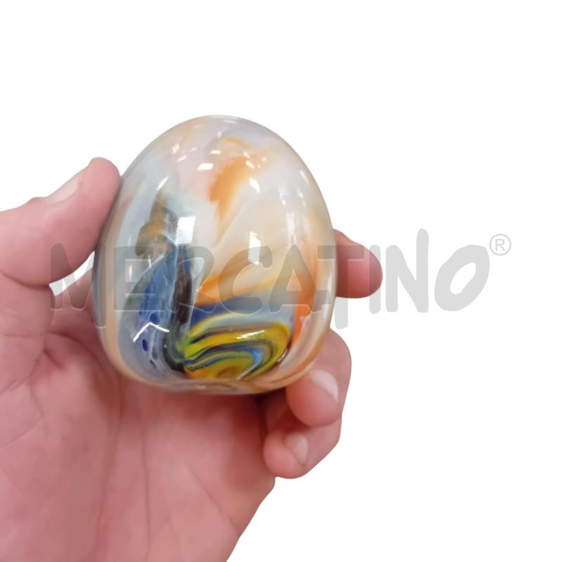 UOVO COLLEZIONE MURANO COPPIA 7X6CM CADA 1  | Mercatino dell'Usato Civitavecchia 3