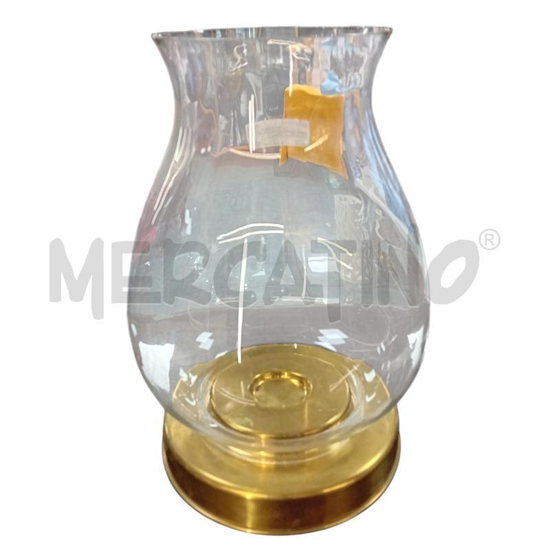 VASO VETRO BASE OTTONE TOMMASO BARBI | Mercatino dell'Usato Civitavecchia 1