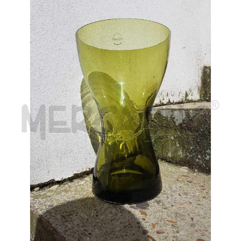 VASO VETRO NASON ALTEZZA 31CM | Mercatino dell'Usato Civitavecchia 1