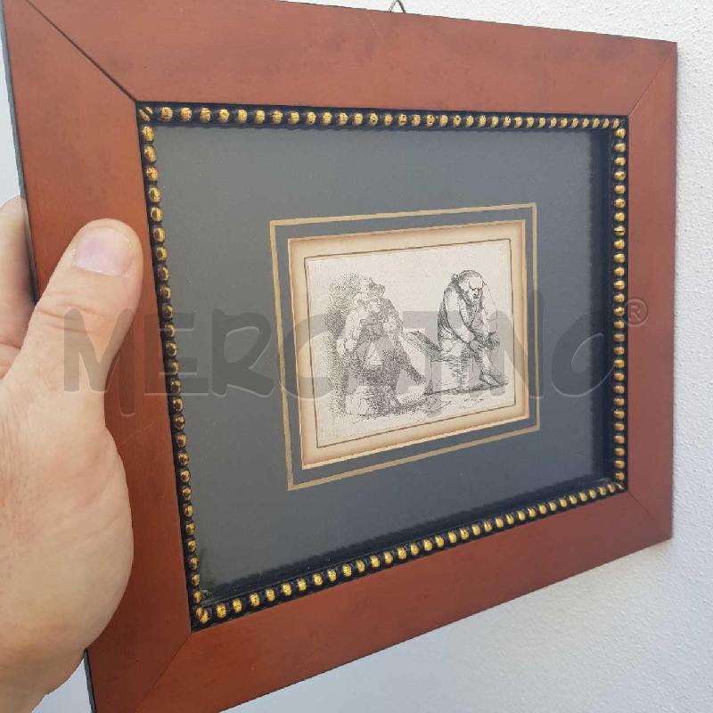 VECCHIA STAMPA 9X10/CORNICE LUSSO | Mercatino dell'Usato Civitavecchia 1