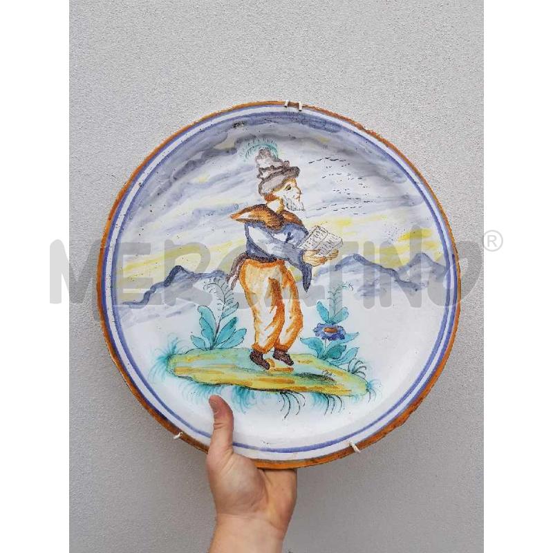 VECCHIO PIATTO DECORATIVO DIAM.43 CM | Mercatino dell'Usato Civitavecchia 1