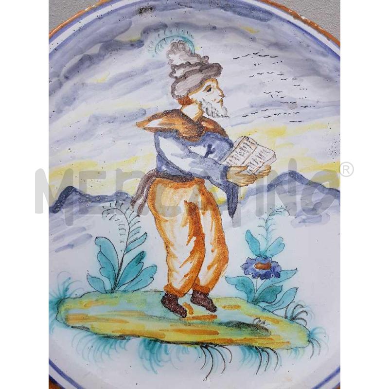 VECCHIO PIATTO DECORATIVO DIAM.43 CM | Mercatino dell'Usato Civitavecchia 3