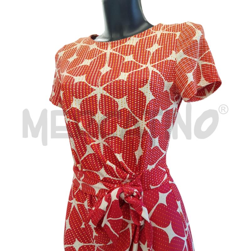 VESTITO DIANE VON FURSTENBERG ROSSO OPTICAL  | Mercatino dell'Usato Civitavecchia 2