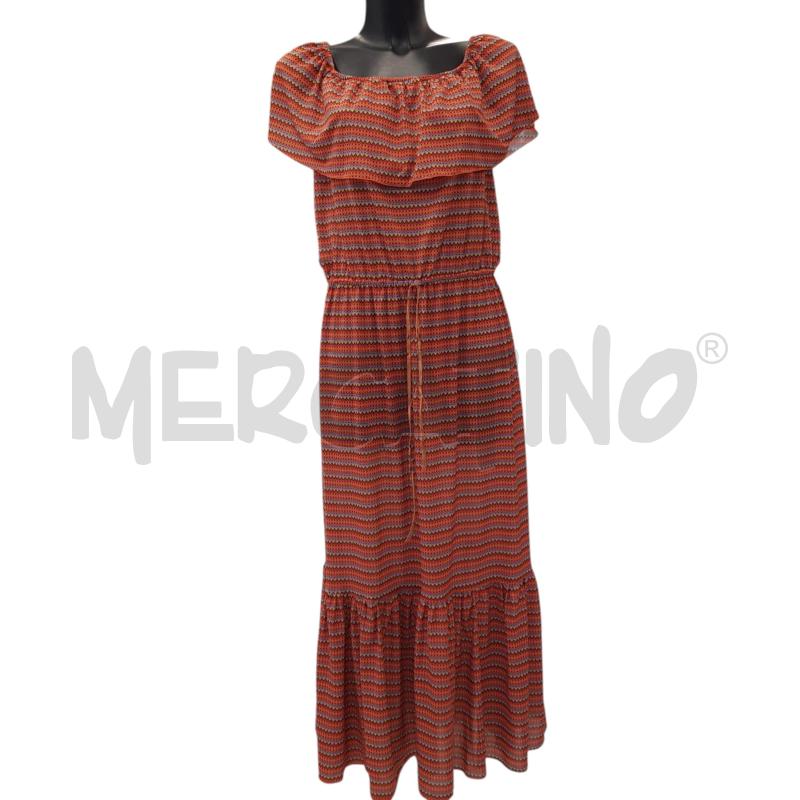 VESTITO D ALVIERO MARTINI ARANCIO GIALLO ZIG ZAG | Mercatino dell'Usato Civitavecchia 1