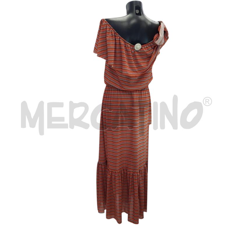 VESTITO D ALVIERO MARTINI ARANCIO GIALLO ZIG ZAG | Mercatino dell'Usato Civitavecchia 3