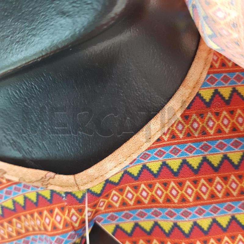 VESTITO D ALVIERO MARTINI ARANCIO GIALLO ZIG ZAG | Mercatino dell'Usato Civitavecchia 5