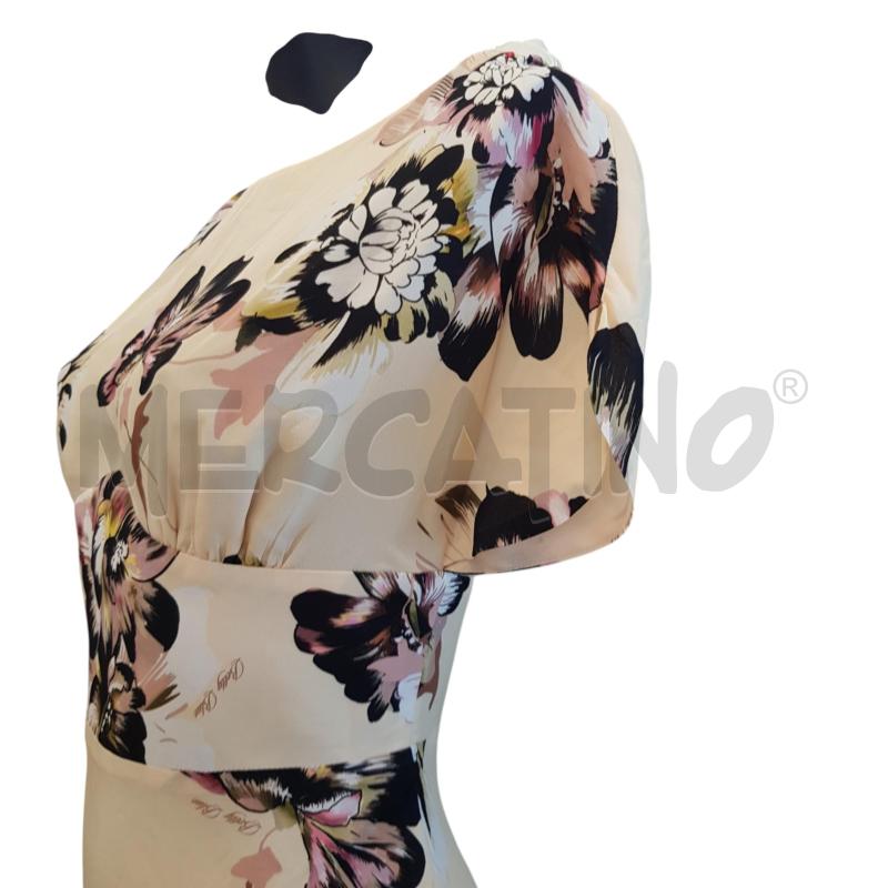 VESTITO D BETTY BLUE CREMA FIORATO | Mercatino dell'Usato Civitavecchia 4
