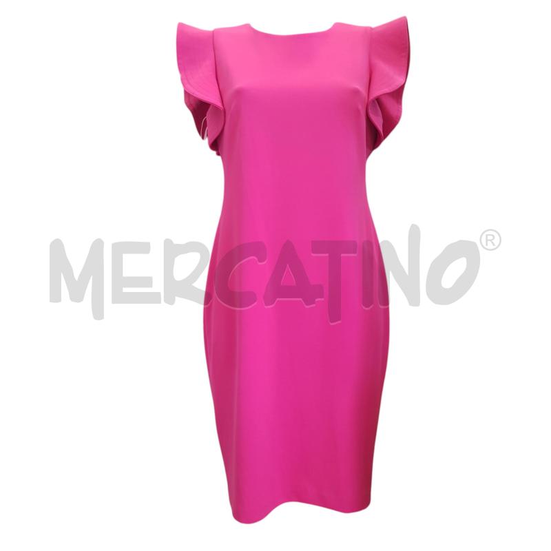 VESTITO D CALVIN KLEIN FUXIA ACETATO | Mercatino dell'Usato Civitavecchia 1
