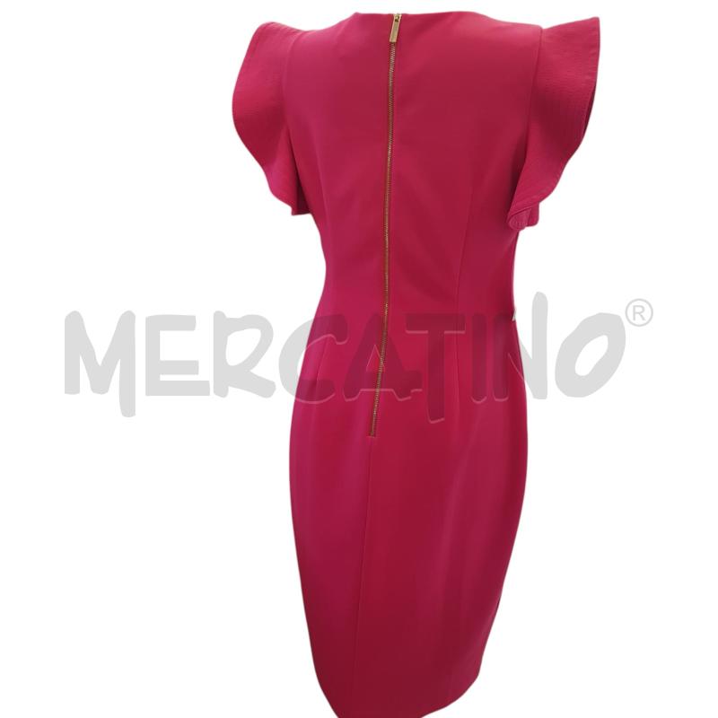 VESTITO D CALVIN KLEIN FUXIA ACETATO | Mercatino dell'Usato Civitavecchia 3