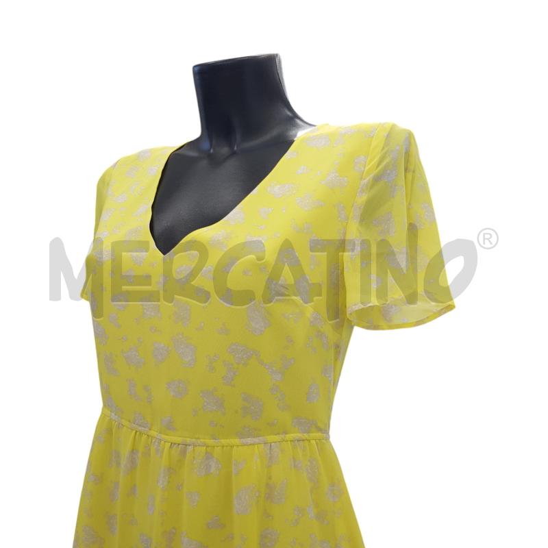 VESTITO D CALVIN KLEIN GIALLO FIORI | Mercatino dell'Usato Civitavecchia 2