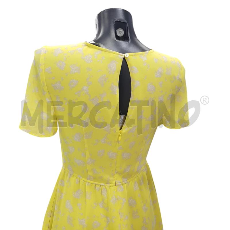 VESTITO D CALVIN KLEIN GIALLO FIORI | Mercatino dell'Usato Civitavecchia 3