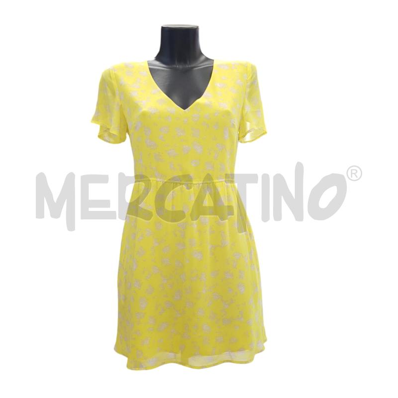 VESTITO D CALVIN KLEIN GIALLO FIORI | Mercatino dell'Usato Civitavecchia 4