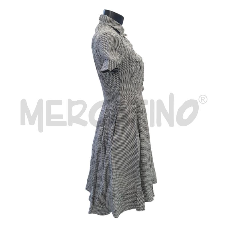 VESTITO D CALVIN KLEIN QUADRETTI BIANCHI NERI | Mercatino dell'Usato Civitavecchia 2