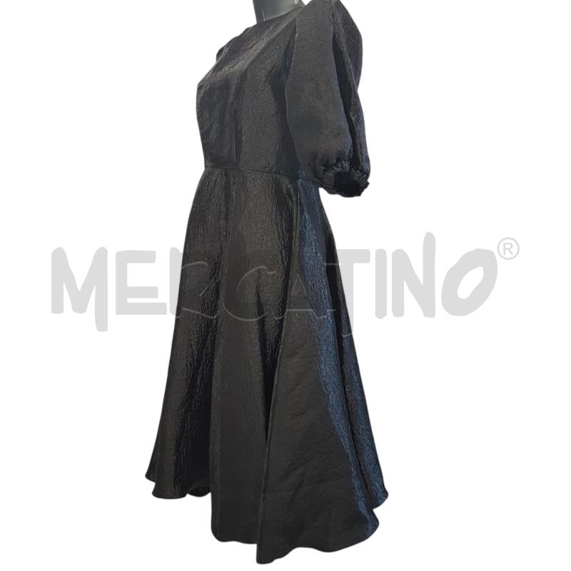 VESTITO D CLOSET LONDON NERO EFFETTO STROPICCIATO  | Mercatino dell'Usato Civitavecchia 3