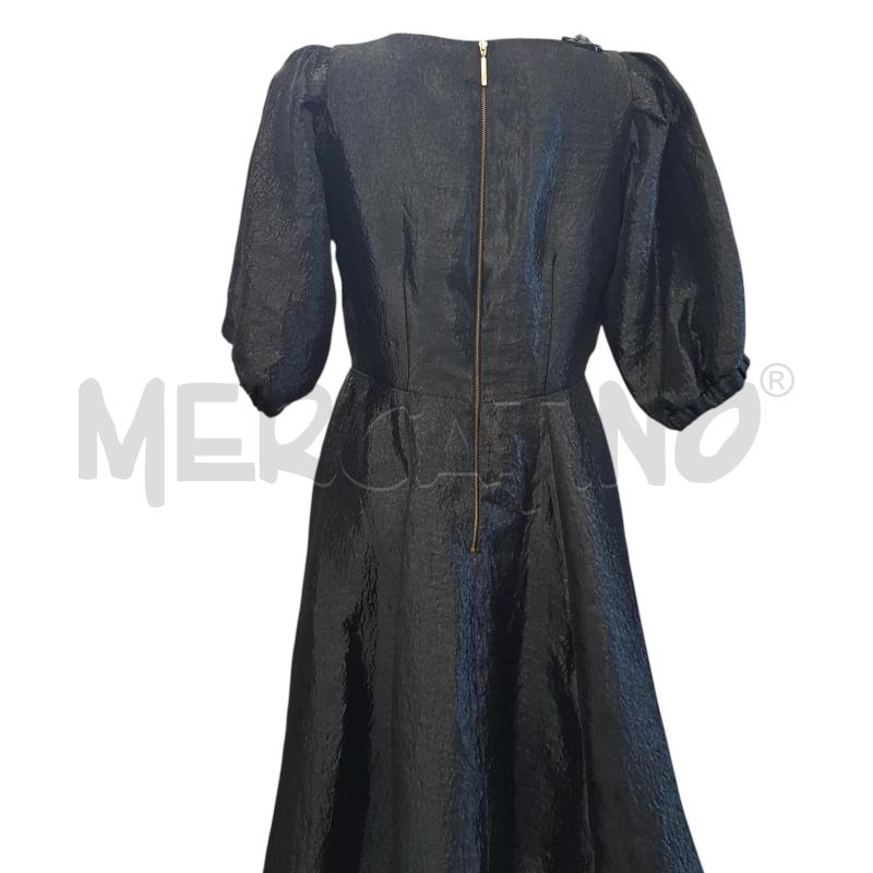 VESTITO D CLOSET LONDON NERO EFFETTO STROPICCIATO  | Mercatino dell'Usato Civitavecchia 4