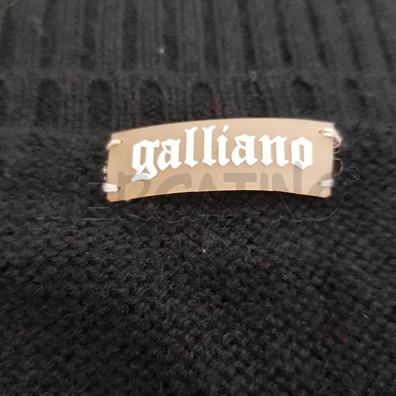 VESTITO D GALLIANO NERO SPALLINE BORCHIE | Mercatino dell'Usato Civitavecchia 5