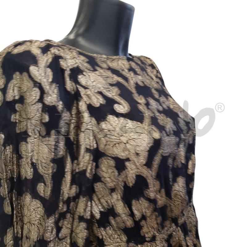 VESTITO D GUDO MARIA KRETSCHMER ORO NERO | Mercatino dell'Usato Civitavecchia 4