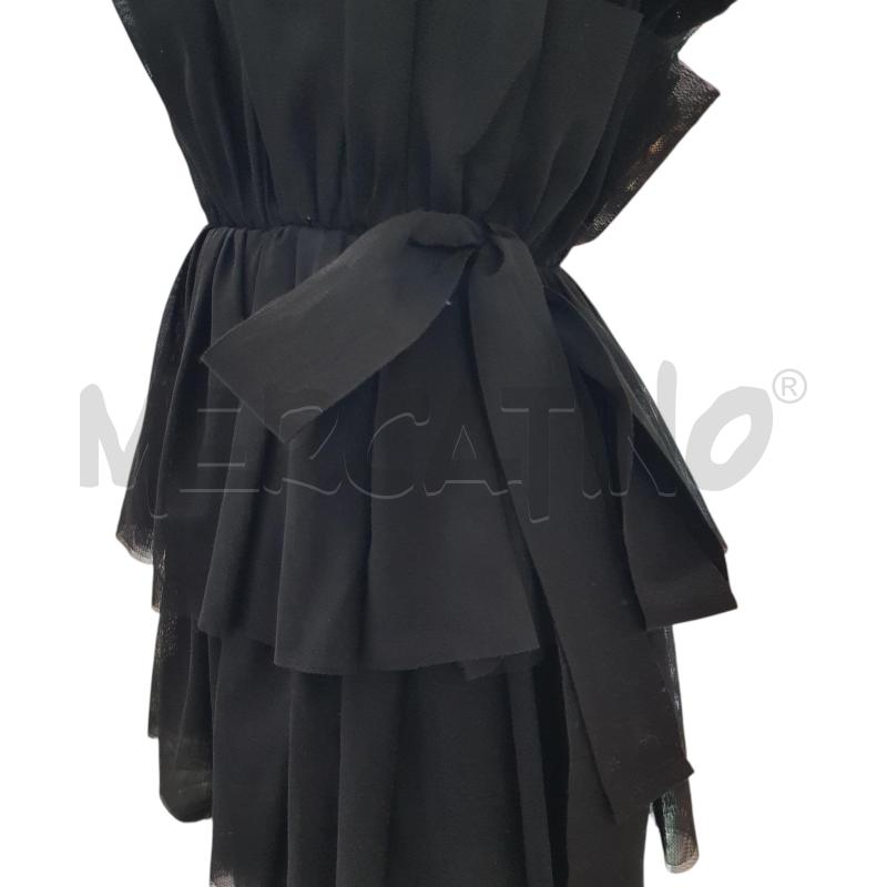 VESTITO D LIUJO PARTY BALZE TULLE NERE | Mercatino dell'Usato Civitavecchia 3