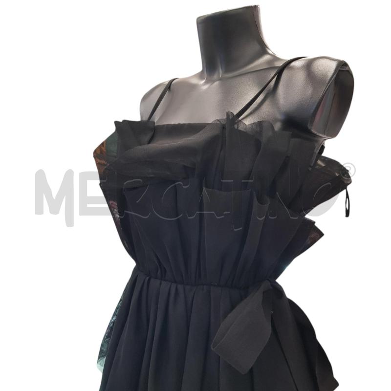 VESTITO D LIUJO PARTY BALZE TULLE NERE | Mercatino dell'Usato Civitavecchia 4