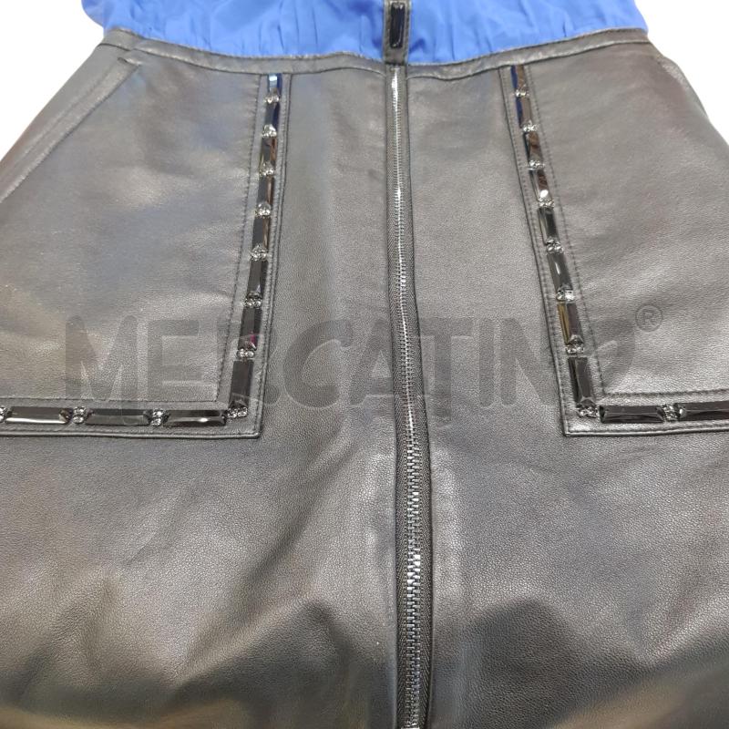 VESTITO D LIU JO SOPRA BLU SOTTO VERA PELLE  | Mercatino dell'Usato Civitavecchia 3