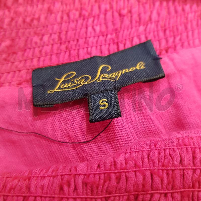 VESTITO D LUISA SPAGNOLI MAGENTA NAPPINE  | Mercatino dell'Usato Civitavecchia 5