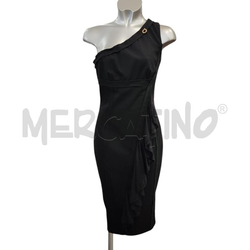 VESTITO D MANGANO MONOSPALLA NERO ROUCHES | Mercatino dell'Usato Civitavecchia 1