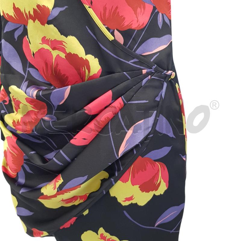 VESTITO D MARCIANO BY GUESS FIORATO NERO | Mercatino dell'Usato Civitavecchia 3