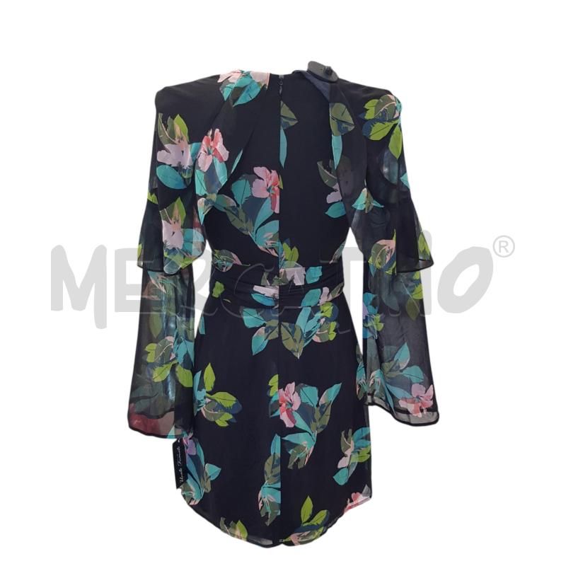 VESTITO D MARCIANO NERO FLOREALE  | Mercatino dell'Usato Civitavecchia 2
