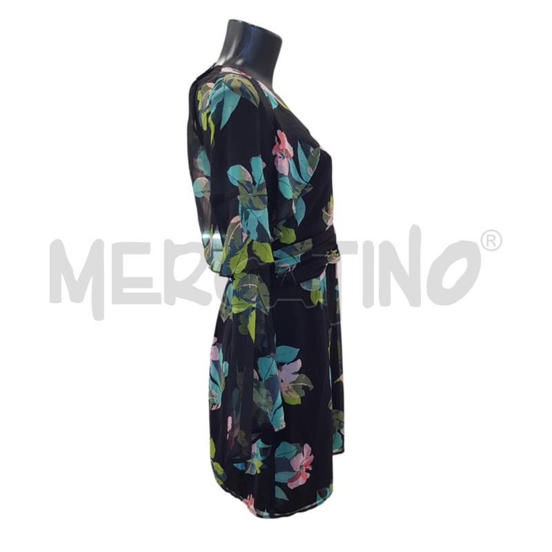 VESTITO D MARCIANO NERO FLOREALE  | Mercatino dell'Usato Civitavecchia 3