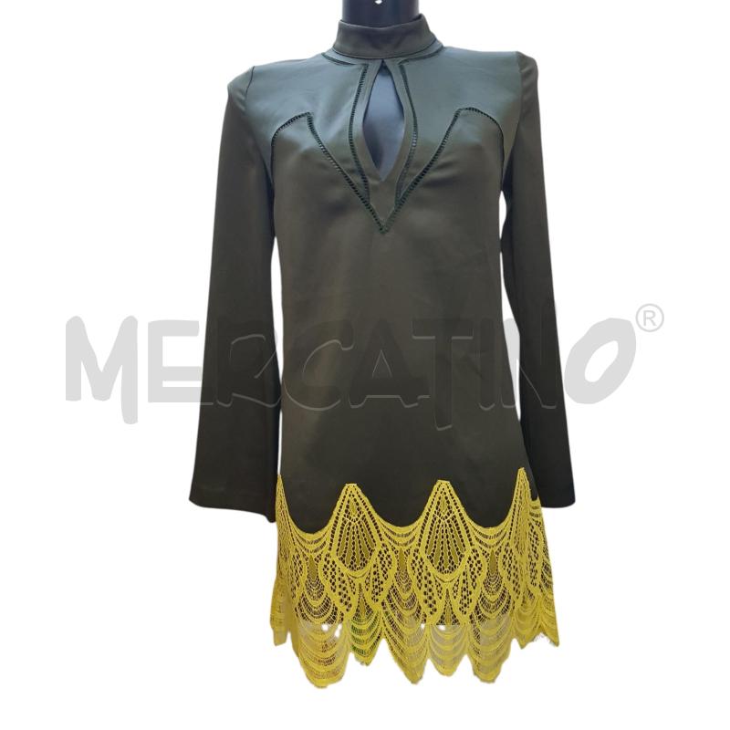 VESTITO D MARCIANO VERDE PIZZO GIALLO | Mercatino dell'Usato Civitavecchia 1