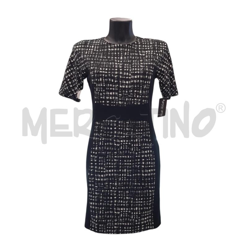 VESTITO D MICHAEL KORS NERO GEOMETRICO BIA | Mercatino dell'Usato Civitavecchia 1