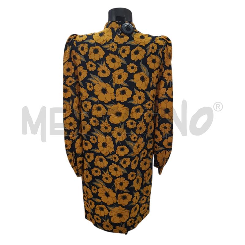 VESTITO D MY TWIN SET BLU FIORTATO OCRA ML | Mercatino dell'Usato Civitavecchia 2