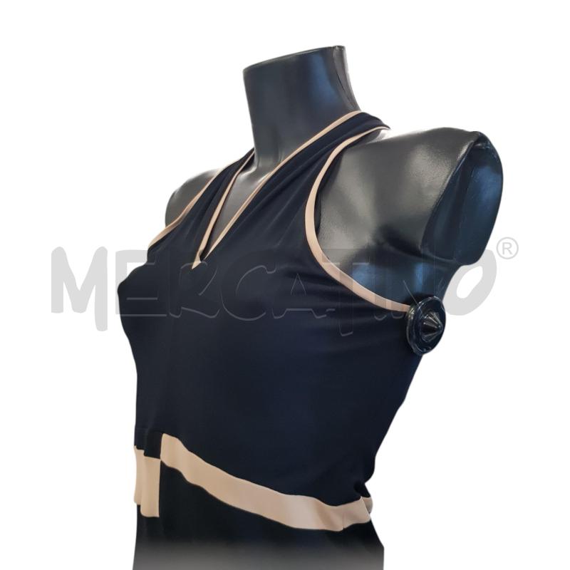 VESTITO D PENNYBLACK NERO BEIGE INTRECCIO  | Mercatino dell'Usato Civitavecchia 3