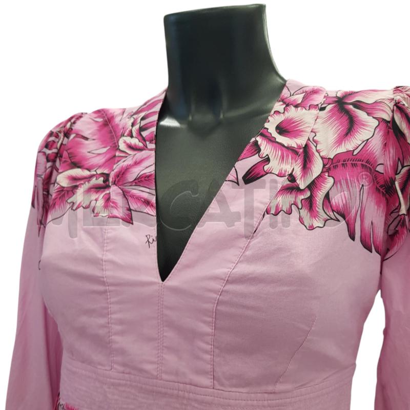 VESTITO D PINKO COT FUXIA STAMPA FIORAT | Mercatino dell'Usato Civitavecchia 2
