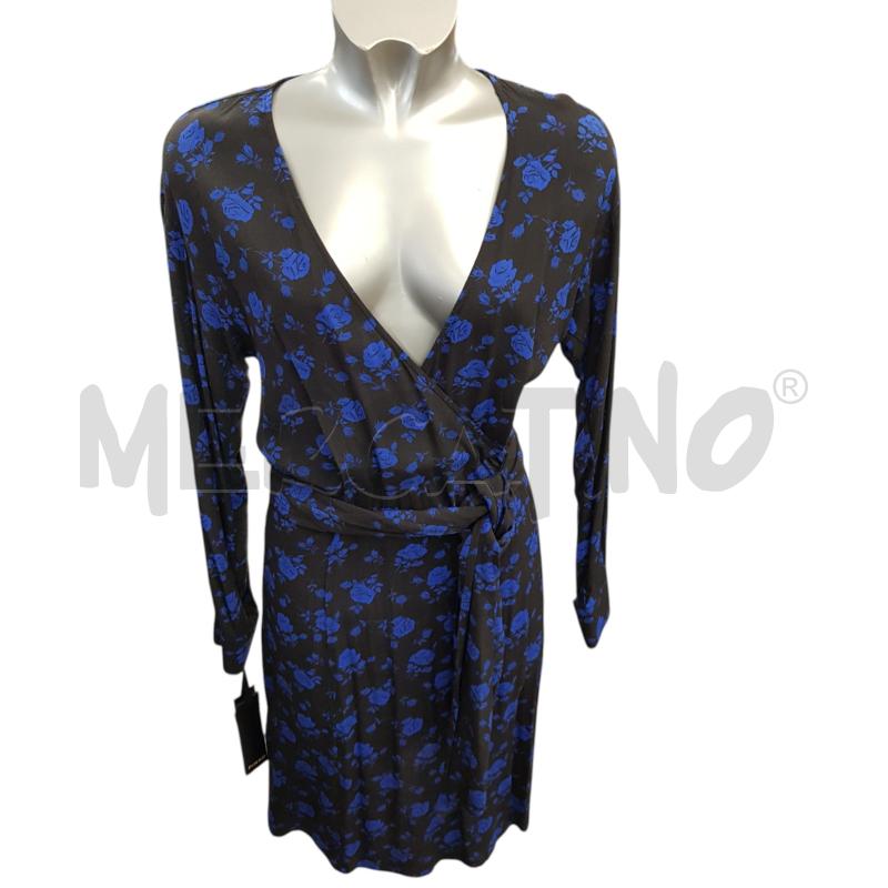 VESTITO D PINKO FLOREALE BLU NE  | Mercatino dell'Usato Civitavecchia 1