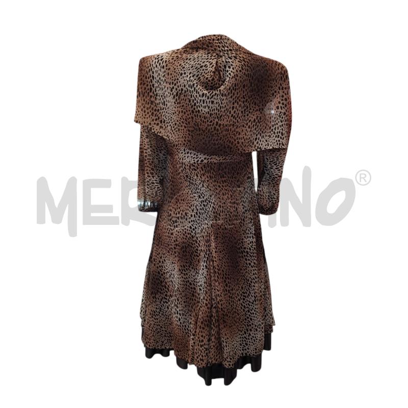 VESTITO D SANDRO FERRONNE MACULATO DETT NERI+COPRI SPALLE | Mercatino dell'Usato Civitavecchia 3