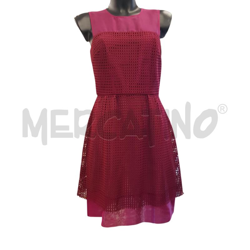 VESTITO D SISLEY BORGOGNA NIDO APE  | Mercatino dell'Usato Civitavecchia 1