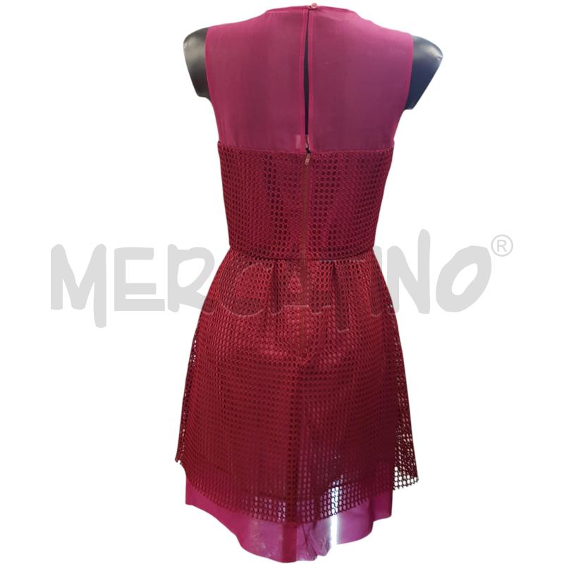VESTITO D SISLEY BORGOGNA NIDO APE  | Mercatino dell'Usato Civitavecchia 3