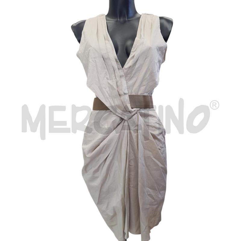 VESTITO D SPACE STYLE CONCEPT BEIGE CINTA | Mercatino dell'Usato Civitavecchia 1