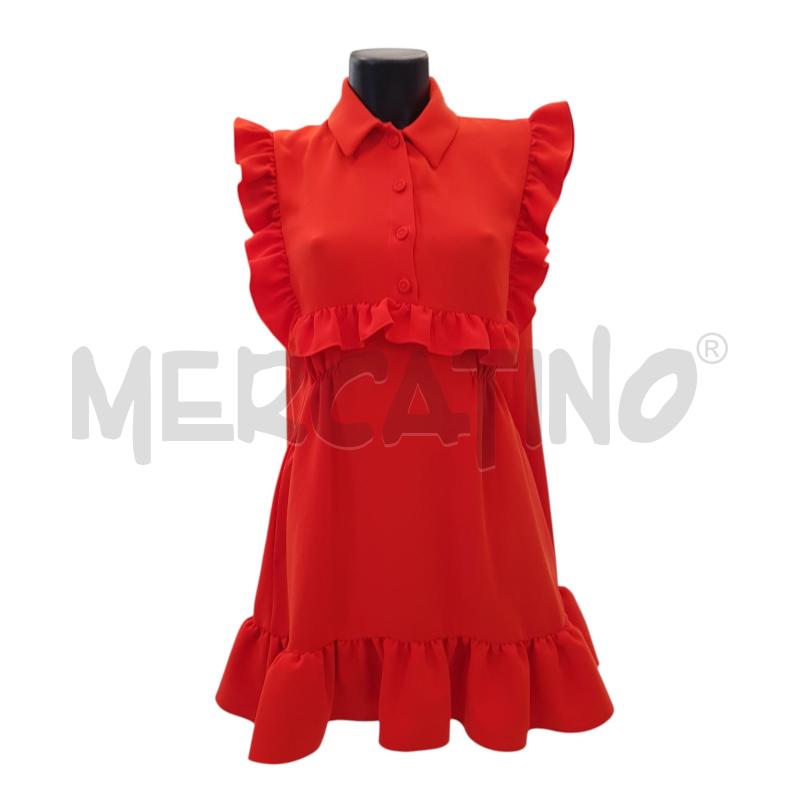VESTITO D SPORTMAX ARANCIO ACCESO ROUCHES | Mercatino dell'Usato Civitavecchia 1