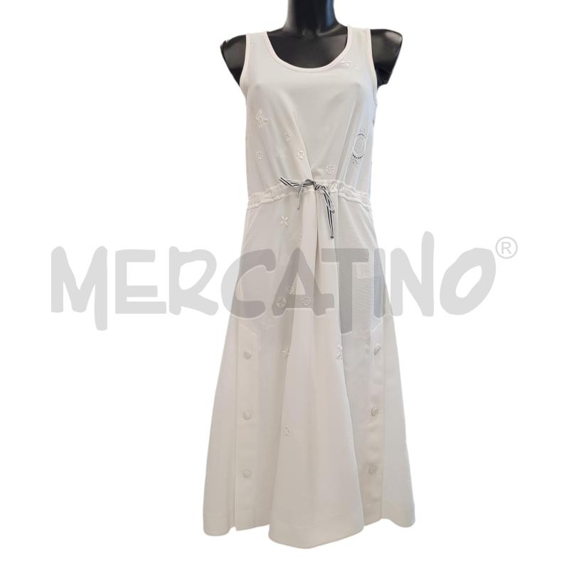 VESTITO D TOMMY ICONS BIANCO RICAMI  | Mercatino dell'Usato Civitavecchia 1