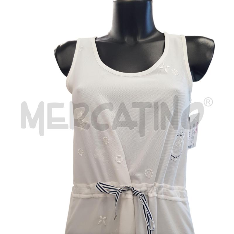 VESTITO D TOMMY ICONS BIANCO RICAMI  | Mercatino dell'Usato Civitavecchia 2