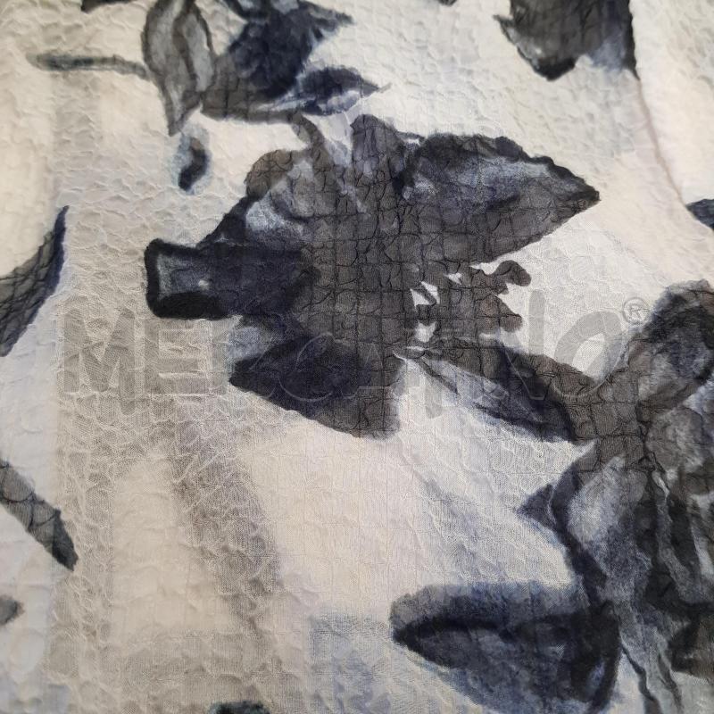 VESTITO D TWIN SET VELATO BEIGE FIORI NERI | Mercatino dell'Usato Civitavecchia 4