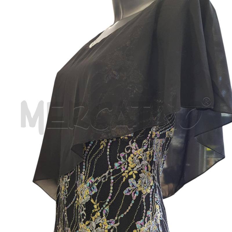 VESTITO D VIA VENETO CIAMBELLA NERO FILI LUREX | Mercatino dell'Usato Civitavecchia 4