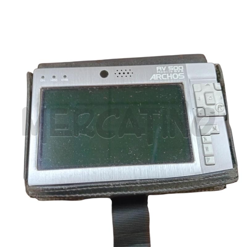 VIDEOREGISTRATORE ARCHOS SERIE AV 500 FUNZIONANTE + ACCESSORI | Mercatino dell'Usato Civitavecchia 4