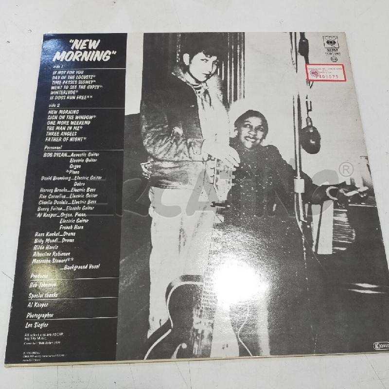 33 GIRI BOB DYLAN NEW MORNING | Mercatino dell'Usato Roma rebibbia 2