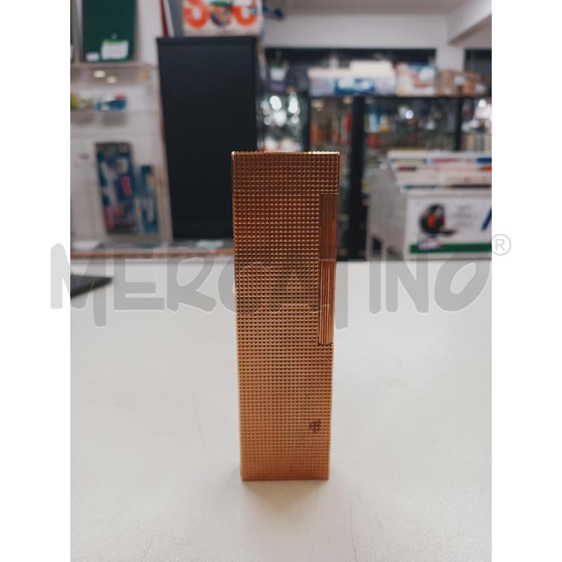 ACCENDINO DUPONT MOD DIAMOND DOR | Mercatino dell'Usato Roma rebibbia 1