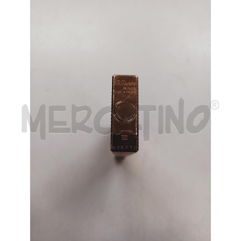 ACCENDINO DUPONT MOD DIAMOND DOR | Mercatino dell'Usato Roma rebibbia 3